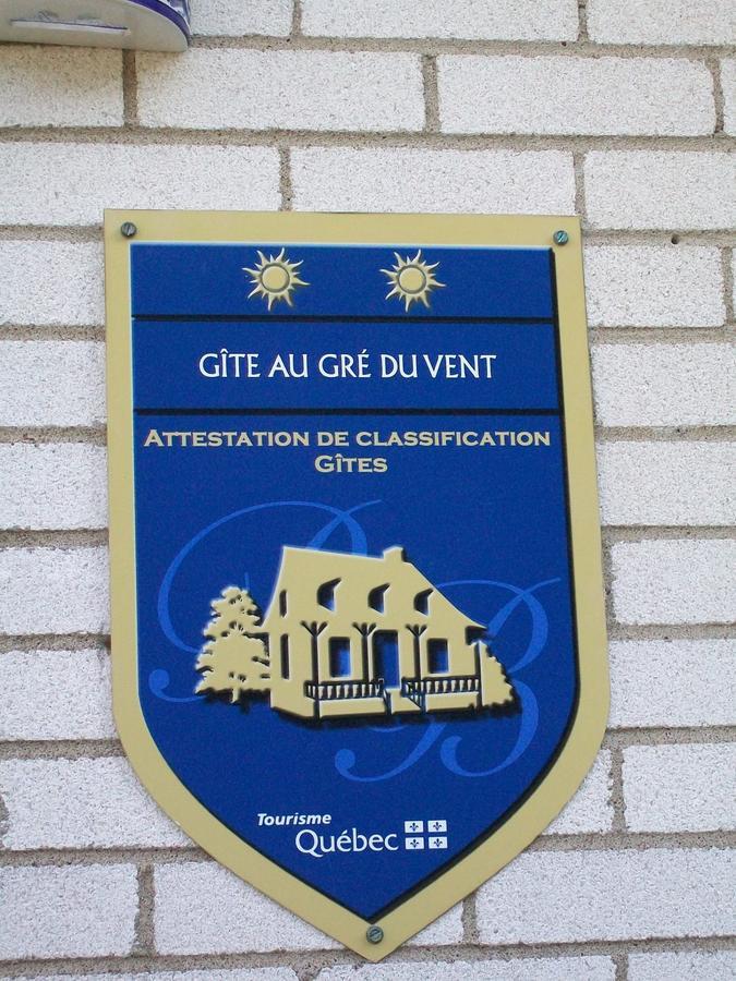 Gite Au Gre Du Vent Квебек Екстер'єр фото